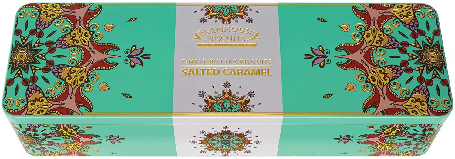 Salted Caramel Biscuits Gift Tin